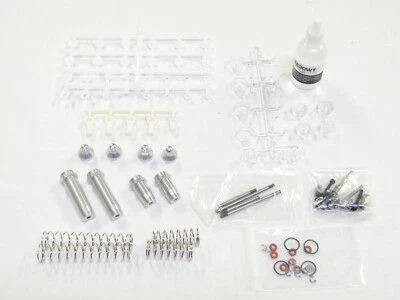 NEW ASSOCIATED RC10 RC10CC CLASSIC CLEAR EDITION Shocks Front & Rear AF18 - Image 1 of 3