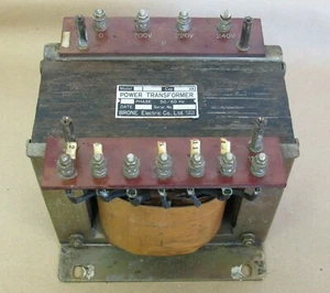 TRANSFORMADOR DE POTENCIA BRONE ELECTRIC CO., DE MORI SEIKI SL-7 - Imagen 1 de 7