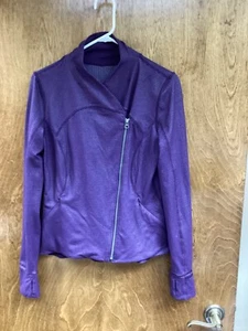 Women "Lululemon" purple athletic jacket. Size 2 P.O. - Picture 1 of 2