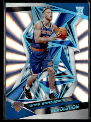 2019-20 Panini Revolution Sunburst #141 Ignas Brazdeikis RC 58/75  BK01R01I - Image 1 of 2
