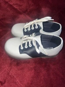Stride Rite girl's school leather shoes size 9 1/2 W - Picture 1 of 9