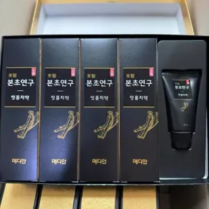 Dentifrice gomme salée à base de plantes Amore Pacific Boncho Study 100gx4ea + 40g "K-Beauty" - Photo 1/8