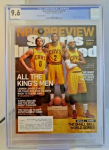 Sports Illustrated #v121 #16 October 27 2014 LeBron James CGC 9.6 CROOM B1 - Picture 1 of 3