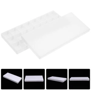 24 Wells Paint Box Hard Lid Watercolor Box for Watercolor Gouache Oil Painting - Picture 1 of 11