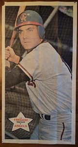 Jim Fregosi Angels 1968 Topps MLB Baseball Fold Out Poster # 4/24  9 X 18 - Picture 1 of 2