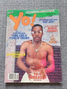 RARE EARLY Yo! Rap Magazine Oct 1989 NWA Tone Loc Eazy-E Public Enemy Kid n Play - Picture 1 of 7