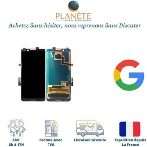 Original Ecran LCD & Vitre tactile Noir Sans Châssis Pour Google Pixel 3 - Photo 1 sur 1