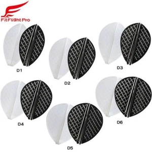 Fit Flight Pro Dart Flights - Serie D Blanco - Imagen 1 de 14