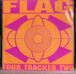 Flag FOUR TRACKER TWO Jumpin' & Pumpin' 12" DJ Vinyl Breakbeat Hardcore Techno!! - Picture 1 of 4