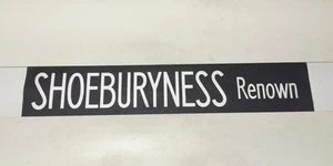 Essex 1992 Bus Blind 31" - Shoeburynes Renown - Picture 1 of 1