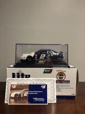 Rusty Wallace #2 Revell Collection 1:24 Scale 1997 Ford Taurus Miller Lite #0409 - Image 1 of 4