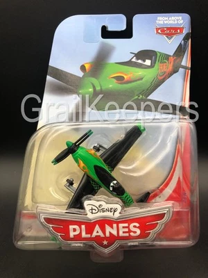Disney Pixar Planes Rip Slinger Wings Around the Globe WATG Racers Green Diecast - Image 1 of 4