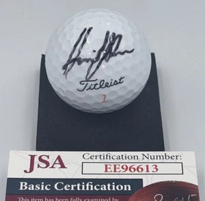 2025 LIV GOLF HENRIK STENSON SIGNED AUTOGRAPHED TITLEIST GOLF BALL JSA EE96613 - Picture 1 of 3