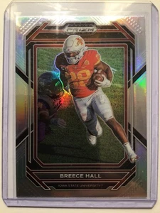 2023 Panini Prizm Draft Picks Football SILVER Prizm #10 Breece Hall - Picture 1 of 2