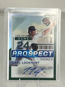 2024 Panini Prospect Edition Baseball #167 Lael Lockhart Auto Green - Picture 1 of 2