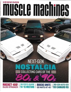 HEMMINGS MUSCLE MACHINES 2021 NOV - 488 BUILDUP, 67 GTO RESTO, 89 CAMARO RS - Bild 1 von 1