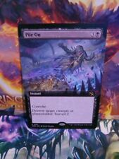 MTG Magic Pile On Extended Art March of the Machine NM