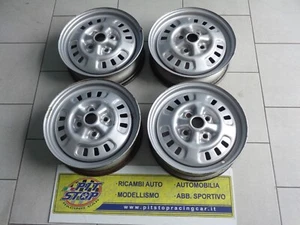 4 CERCHI AUTOBIANCHI A112 - ABARTH - ELEGANT - 4,5X13 POLLICI - ORIGINALI - Picture 1 of 4