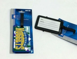 NBA Denver Nuggets Luggage Tag Travel Bag ID Golf Tag FREESHIP - Picture 1 of 1