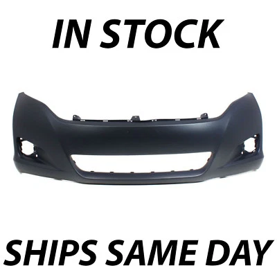 NEW Primered - Front Bumper Cover Fascia Replacement for 2009-2016 Toyota Venza - Image 1 of 4