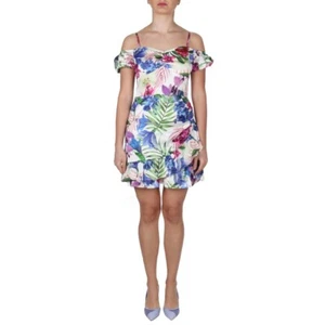 KLEID KLEID DAMENKLEIDER GUESS W3GK54WD8G2 BLUMEN ORIGINAL PE 2023 - Bild 1 von 4