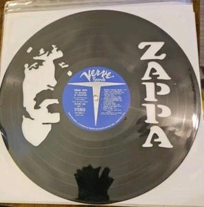 FRANK ZAPPA VINYL LASER CUT RECORD ART FREAK OUT! MOTHERS MACHINE CUT ALBUM - Picture 1 of 4