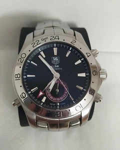 TAG HEUER Link Automatic GMT – WJF 2115 – FULL SET - Foto 1 di 12