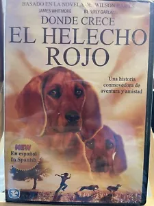 BRANDNEU VERSIEGELT DONDE CRECE EL HELECHO ROJO DVD KOSTENLOSER VERSAND - Bild 1 von 2