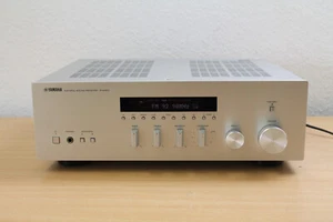 Yamaha R-S300 Receiver Verstärker Phono silber - Bild 1 von 9