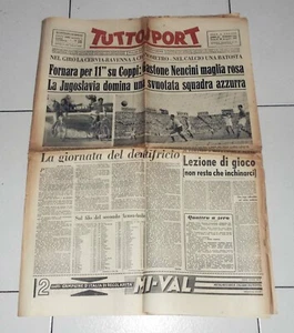 Tuttosport 30 maggio 1955 Ciclismo GASTONE NENCINI ROSA Coppi 30/5/1955 - Picture 1 of 1