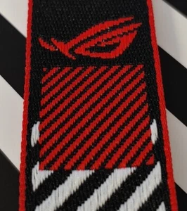 Asus Rog Republic of Gamers Key chain ring Lanyard NEW 15320-00181000 - Picture 1 of 4