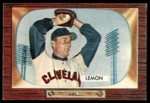 1955 Bowman 191 Bob Lemon Cleveland Indians - EXMT HOF - Picture 1 of 2