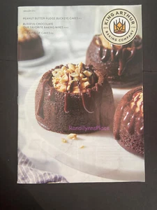 KING ARTHUR FLOUR Baker's Catalogue Jan 2021- Peanut Butter-Fudge Buckeye Cakes - Imagen 1 de 8