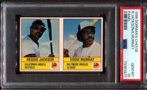 PSA 10 GEM MINT 1986 DORMAN'S CHEESE PANEL EDDIE MURRAY / REGGIE JACKSON 77 B266 - Picture 1 of 1