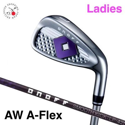 ONOFF Golf AW Iron Ladies Approach Wedge A-Flex SMOOTH KICK LP-425I Carbon Shaft - Image 1 of 4
