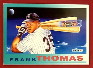 1992 Fleer Frank Thomas #712 Time Bomb Chicago White Sox - Picture 1 of 2