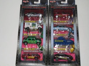 2- 2002 MAISTO MARVEL COCHES FUNDIDOS A PRESIÓN - PAQUETE DE 4: COLECCIÓN #1 / COLECCIÓN #2 - Imagen 1 de 4