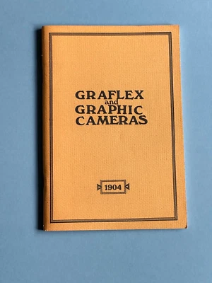 Graflex & Graphic Cameras, Reprint of 1904 Catalogue & Price List - Image 1 of 4