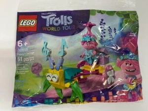 LEGO TROLLS POPPY's CARRIAGE Polybag #30555 World Tour NEW Sealed 51pc - Picture 1 of 2
