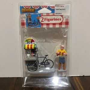 Lemax Sumner Carnival Tropical Treats Shaved Ice Stand 92725 2 Figuren Neu in OVP! - Bild 1 von 4