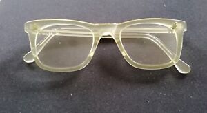 Vintage NHS Clear Plastic glasses / Spectacles / Frames. See details. 1970s. 