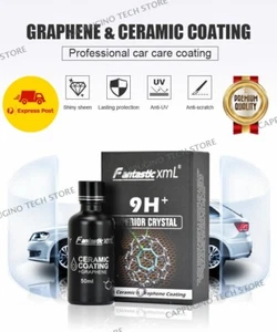 Nano Ceramic Car Paint Protection 9H Coating with GRAPHENE 50ml RoHs Certified - Picture 1 of 6