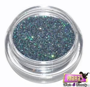 Black Laser Eye Shadow Glitter Pot Sparkling Dust Body Face Nail Party Make-Up - Imagen 1 de 1