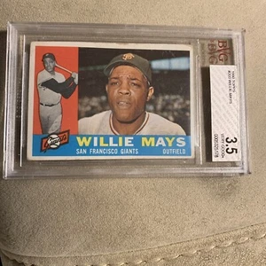 1960 Topps Willie Mays #200 BVG 3.5 San Francisco Giants VG+ Sweet - Picture 1 of 3