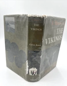 Eine Geschichte der Wikinger von Gwyn Jones HC DJ 1968 Mylar Ex-Bibliothek - Bild 1 von 20