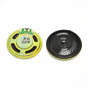 2 Pcs 8ohm Loud Speaker 8Ω 0.5W Small Trumpet 36mm Diameter AU NEW - Picture 1 of 4