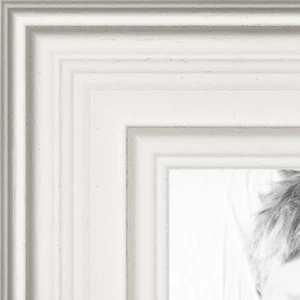 ArtToFrames 1" Custom Poster Frame Off White Wood 4318 Large - Picture 1 of 7