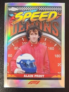 ALAIN PROST 2023 Topps Chrome F1 Formula 1 SPEED DEMONS - Picture 1 of 2