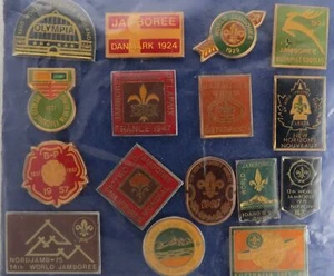 World Jamboree Reproduction Pin Set Boy Scouts [PN-2303] - Picture 1 of 1