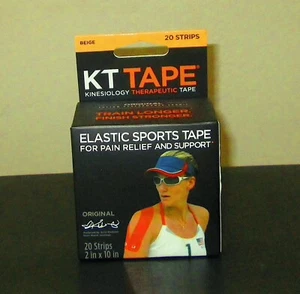 KT TAPE-Precut Elastic Kinesiology Theraeputic Tape for Pain Relief and Support - Picture 1 of 1
